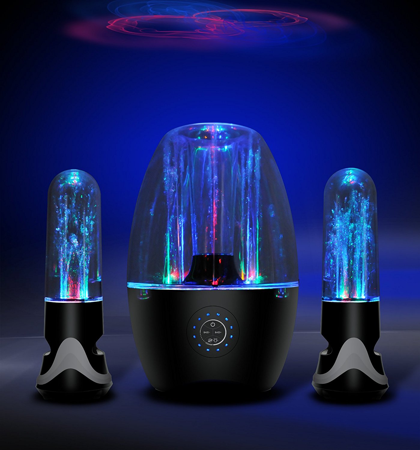 polaroid dancing water speakers