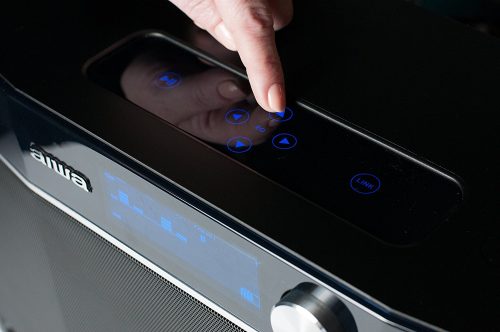 Touch-sensitive control panel