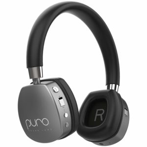 Puro Sound Labs PuroQuiet Kids Volume-Limiting Noise-Cancelling On-Ear Wireless Headphones