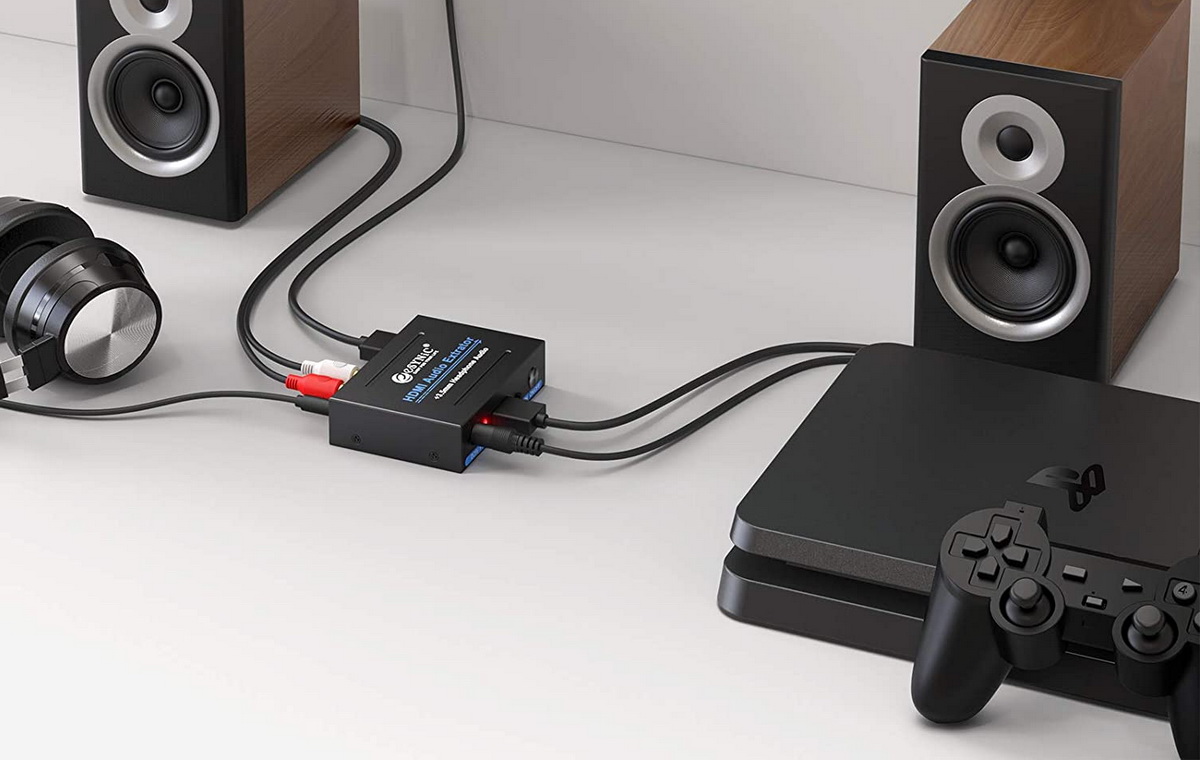 Speakers with hdmi deals input and output