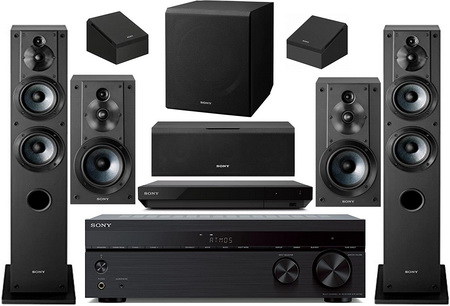 Sony STR-DH790 + Sony Blu-ray player + 5.1.2 Sony speaker system