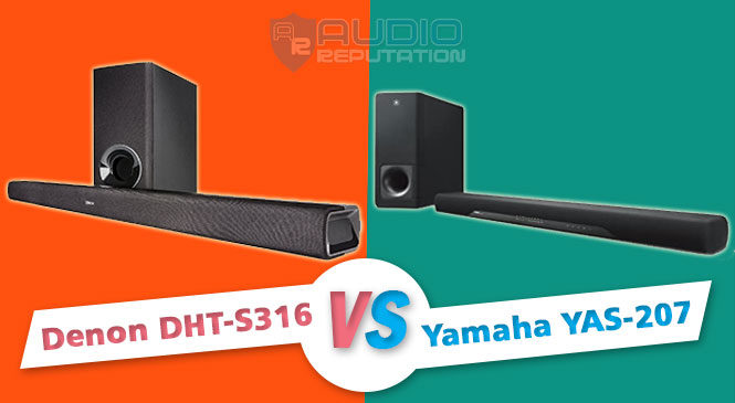 Denon DHT-S316 vs. Yamaha YAS-207